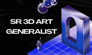 Sr 3D Art Generalist