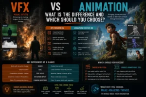 VFX vs Animation: What Is the Difference and Which Should You Choose?
