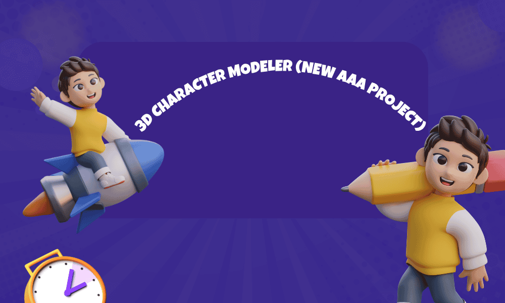 3D Character Modeler New AAA Project