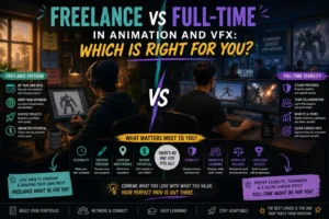 Freelance vs Full-Time in Animation and VFX: Which Is Right for You?