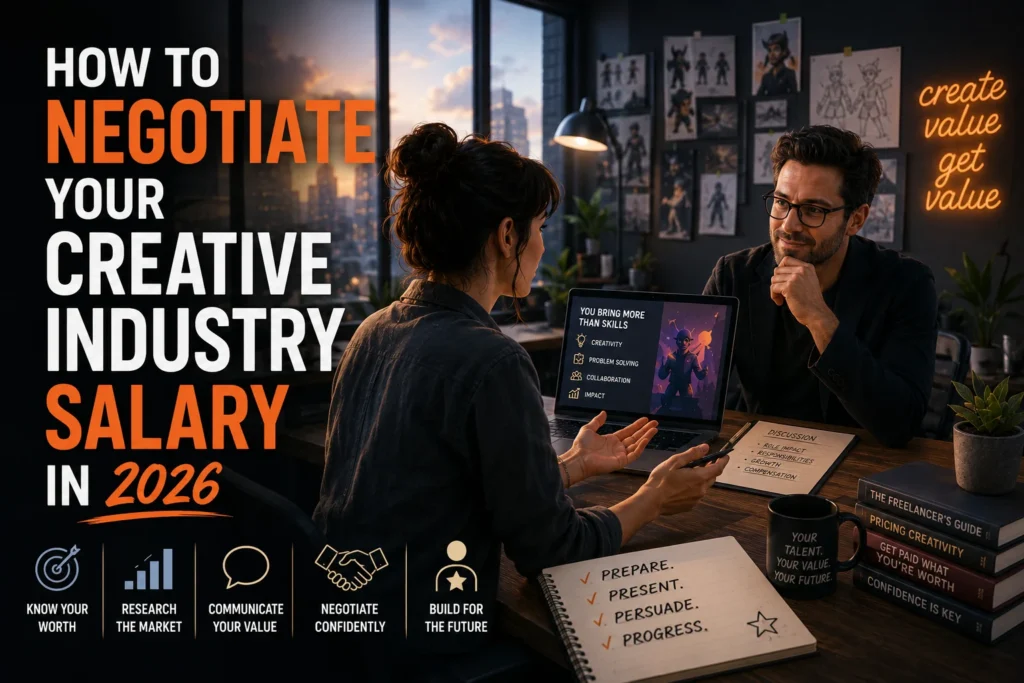 How to Negotiate Your Creative Industry Salary in 2026