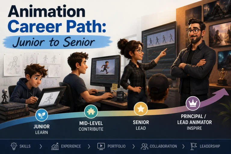 Animation Career Path: Junior to Senior