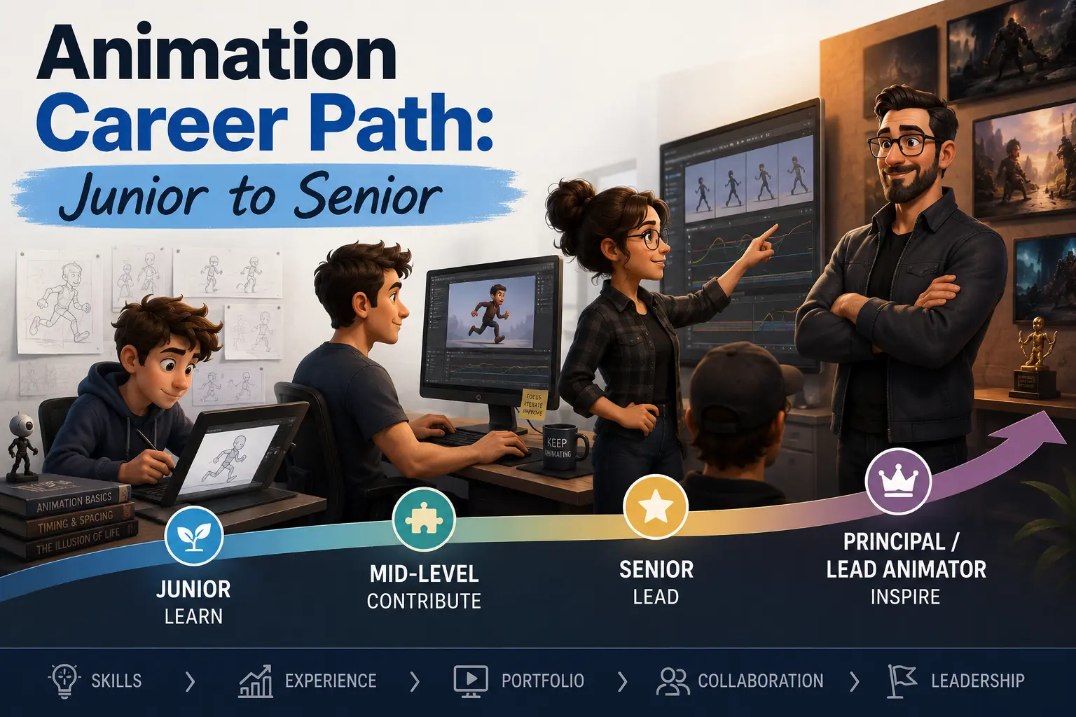 Animation Career Path: Junior to Senior