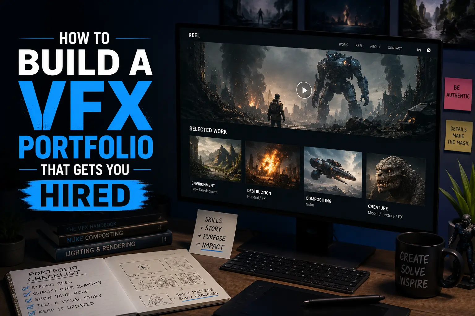 How to Build a VFX Portfolio That Gets You Hired - Pixelcareer
