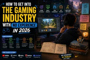 How to Get Into the Gaming Industry With No Experience in 2026