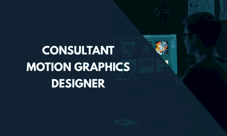 Consultant Motion Graphics Designer