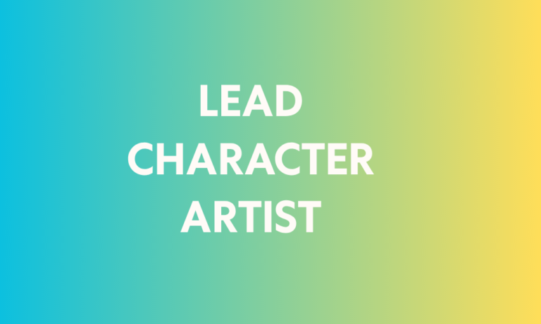Lead Character Artist